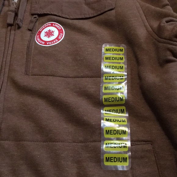 NWTs Coleman Men’s Hooded Sherpa lined jacket Sz M - Picture 2 of 16